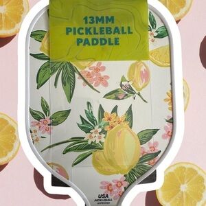One NWT Double-Sided Pickleball Paddle Lemon Pink Dash Recreational Series 13MM